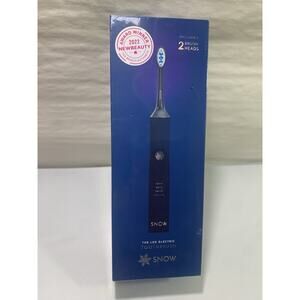 BRAND NEW SNOW THE LED ELECTRTIC TOOTHBRUSH WITH 2 HEADS